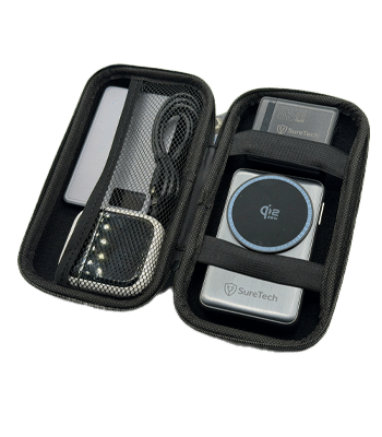 Travel Bundle (Wireless Charger, Wall Charger, and Travel Case)